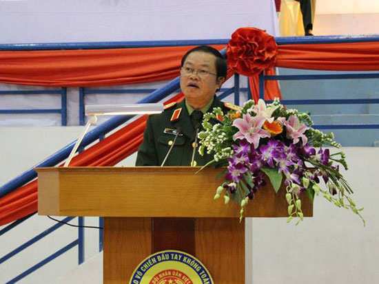 Bế mạc Hội thao Võ chiến đấu tay không toàn quân năm 2014