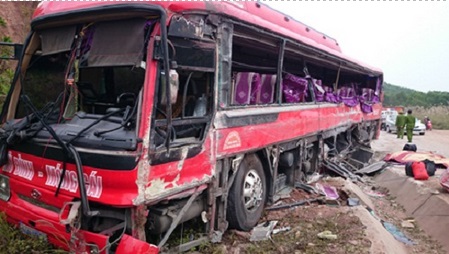 Vụ tai nạn tại Quảng Ninh Cả hai xe đều tắt thiết bị giám sát hành trình trước khi xảy ra tai nạn