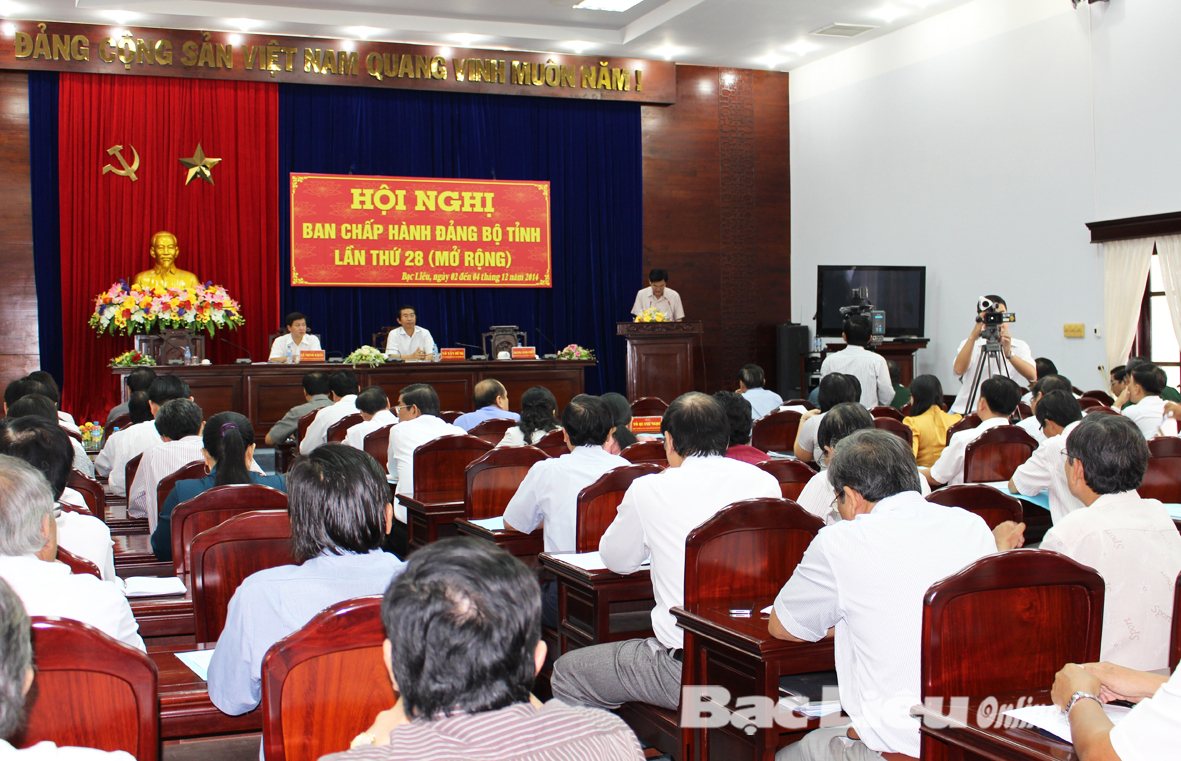 Khai mạc hội nghị Ban chấp hành Đảng bộ tỉnh lần thứ 28