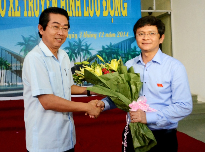 Đài Truyền hình Việt Nam bàn giao xe truyền hình lưu động cho Đài Phát thanh - Truyền hình Bạc Liêu