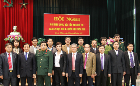 Đoàn Đại biểu Quốc hội tỉnh Hưng Yên tiếp xúc cử tri huyện Khoái Châu