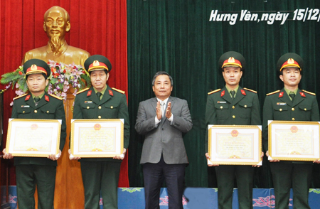 Hưng Yên Đánh giá công tác quân sự - quốc phòng địa phương năm 2014