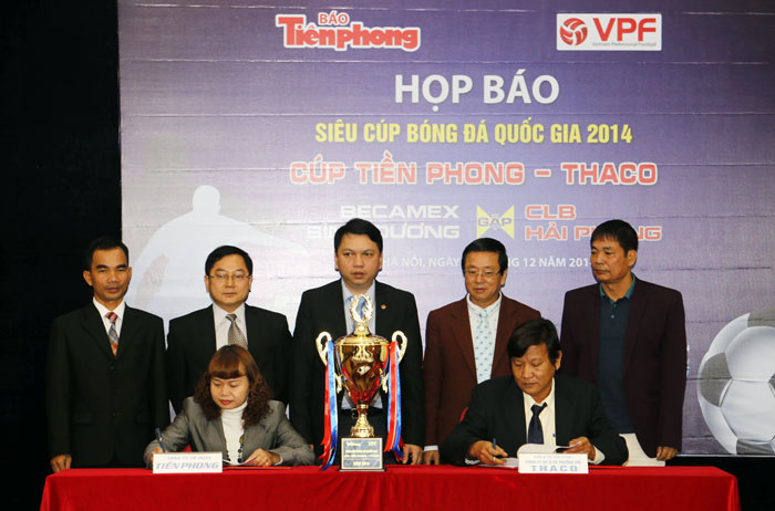 Trận Siêu Cúp quốc gia 2014 diễn ra vào 27 12
