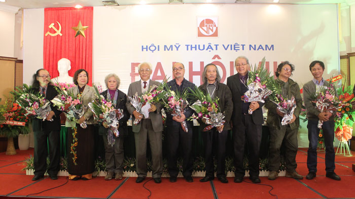 Họa sĩ Trần Khánh Chương tái đắc cử Chủ tịch Hội Mỹ thuật Việt Nam