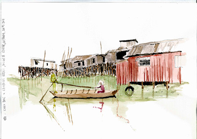 Vietnamese floating houses under the eye of Danish architect