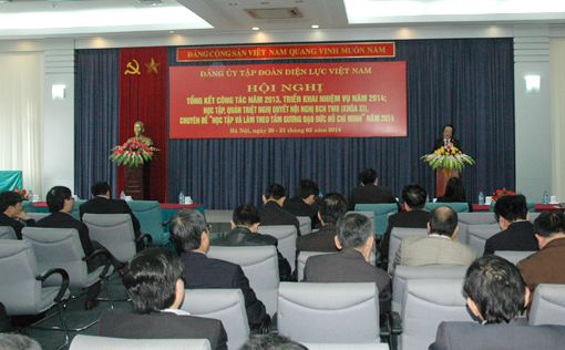 Đảng bộ Tập đoàn Điện lực Việt Nam học tập, quán triệt Nghị quyết Trung ương 8 khóa XI