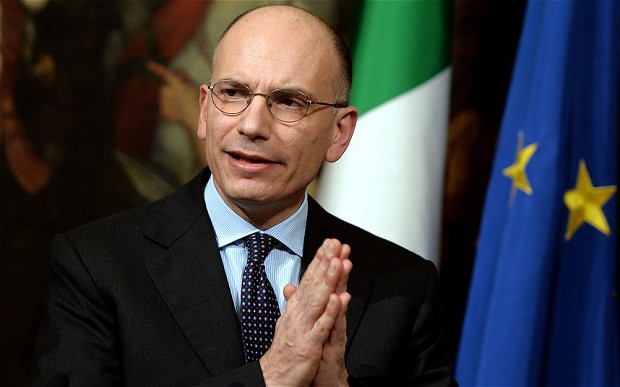 Italie Le Premier ministre Letta démissionne