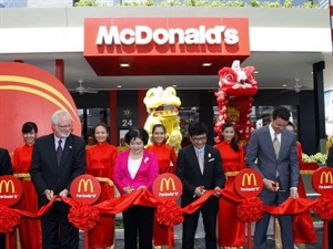 First McDonald’s restaurant opens in Vietnam