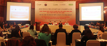Chia sẻ kết quả nghiên cứu về thực trạng sức khỏe sinh sản tại Lạng Sơn, Hưng Yên và Hòa Bình