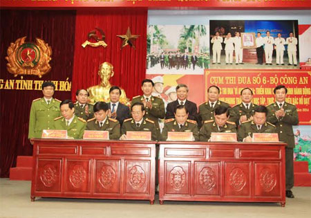 Cụm thi đua số 6 - Bộ Công an đẩy mạnh học tập, thực hiện tốt 6 điều Bác Hồ dạy công an nhân dân