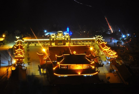 Pagoda with the largest sanctum opens in Quang Ninh province