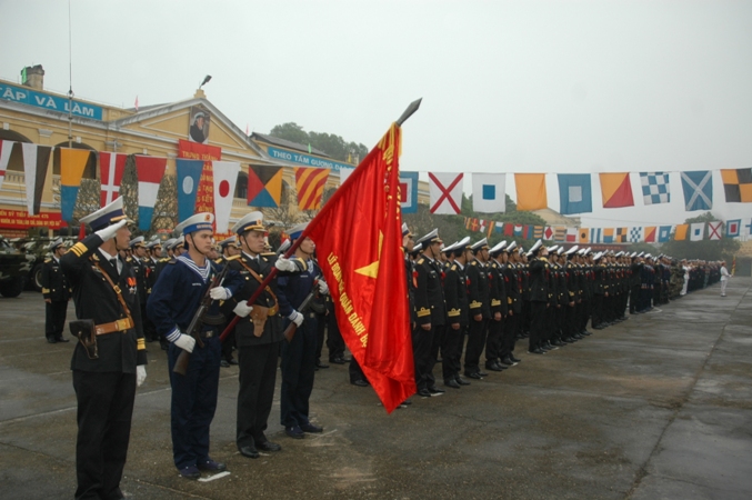 Lữ đoàn Hải quân đánh bộ 147 ra quân huấn luyện năm 2014