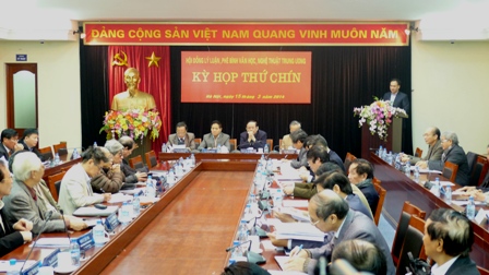 Kỳ họp thứ 9 Hội đồng Lý luận, phê bình văn học, nghệ thuật Trung ương