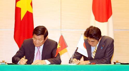 Tuyên bố chung Việt Nam – Nhật Bản về thiết lập Quan hệ đối tác chiến lược sâu rộng vì hòa bình và phồn vinh ở châu Á