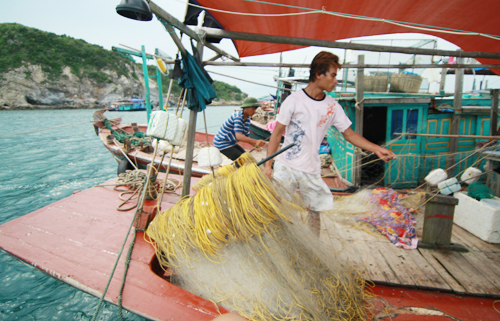 Seafood exploitation in Co To hits over 1,250 tonnes