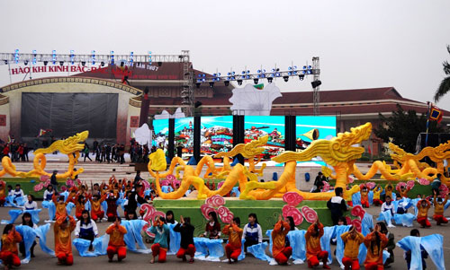 Nhiều hoạt động chào đón du khách tại Festival Bắc Ninh 2014