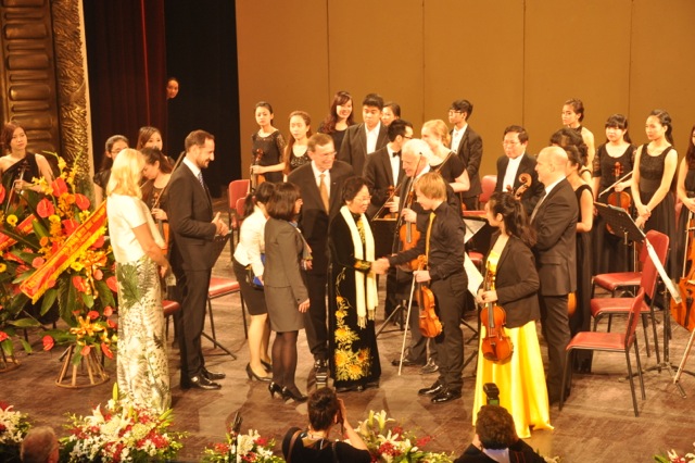 Vietnam - Norway firendship concert in Hanoi