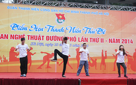 Liên hoan Nghệ thuật đường phố lần thứ II – Sân chơi bổ ích của tuổi trẻ Thủ đô