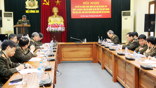 Nhân rộng điển hình tiên tiến học tập và làm theo tấm gương đạo đức Hồ Chí Minh tại Tổng cục An ninh I