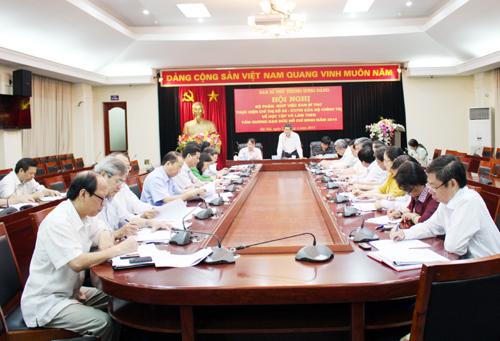 Chuẩn bị sơ kết 3 năm thực hiện Chỉ thị 03 của Bộ Chính trị