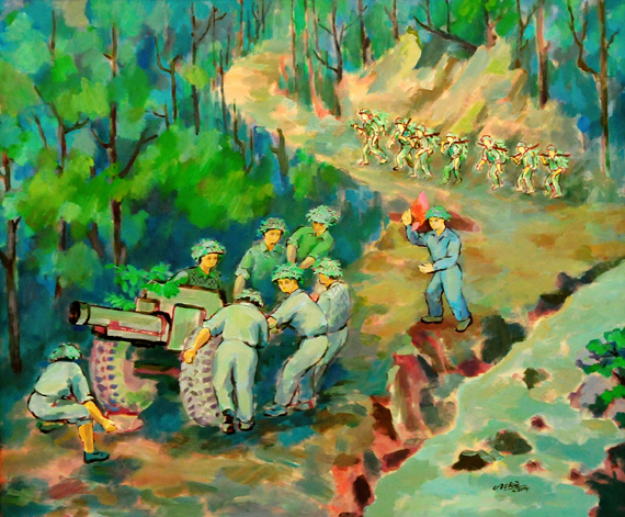 Dien Bien Phu à travers des œuvres d’art