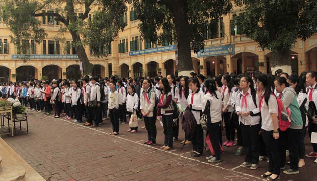 Over 1,000 students in Hanoi participate in English Championship 2014