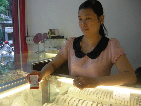 Vàng tăng giá phiên đầu tuần
