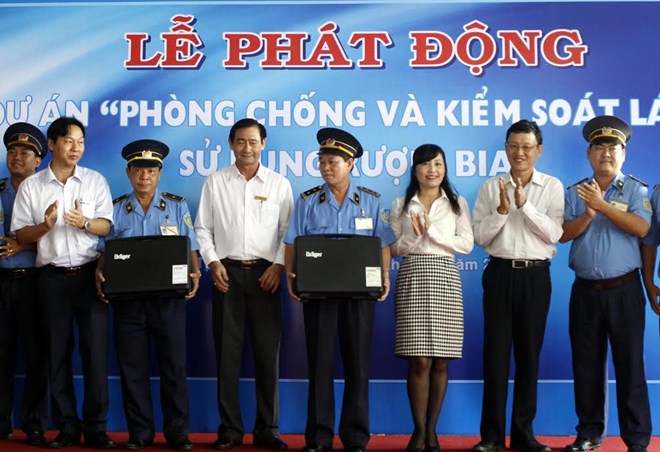 Triển khai Dự án “Phòng chống và kiểm soát lái xe sử dụng rượu, bia” tại Thành phố Hồ Chí Minh