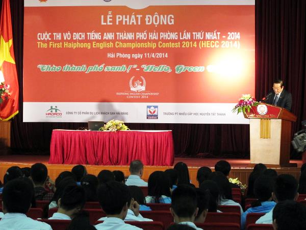Phát động cuộc thi vô địch tiếng Anh Hải Phòng lần thứ nhất