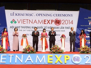 Vietnam Expo 2014 opens in Hanoi
