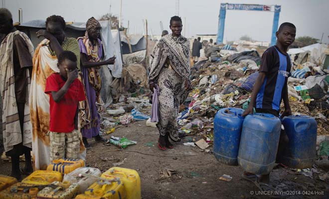Trẻ em Nam Sudan cần được bảo vệ và chăm sóc kịp thời