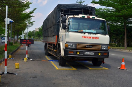 TP Hồ Chí Minh Tăng cường các trạm cân tải trọng xe