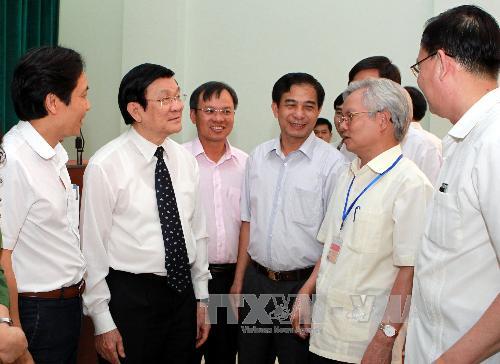 Le chef de l’État réaffirme le règlement pacifique des litiges