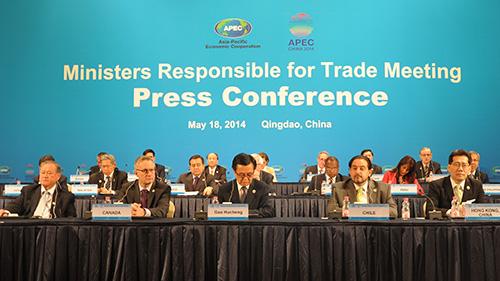 Clôture de la conférence des ministres du Commerce de l APEC
