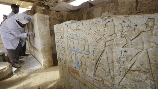 Deux tombes vieilles de 3 000 ans dévoilées en Egypte