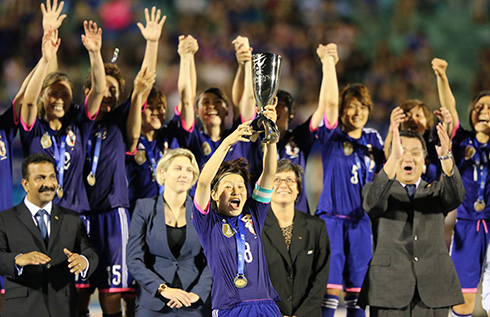 Le Japon champion d’Asie de football féminin