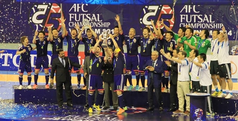 Futsal  le Japon conserve son titre de champion d’Asie