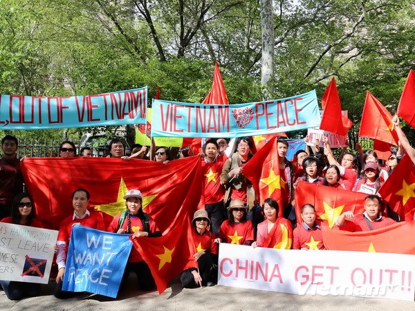 La diaspora vietnamienne aux Etats-Unis dénonce les agissements illégaux de la Chine