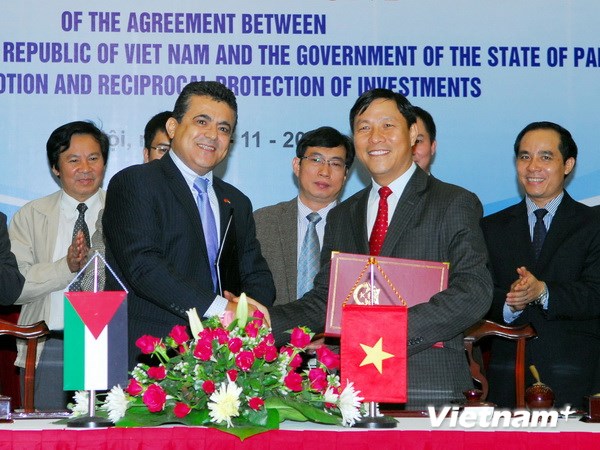 Investment protection agreement with Palestine approved