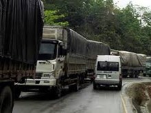 Liên tục xảy ra ách tắc trên Quốc lộ 70 đoạn qua tỉnh Yên Bái