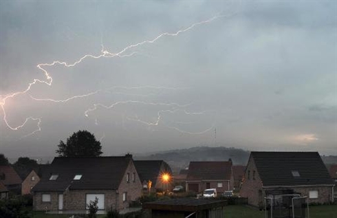 Orages 32 départements de la France en alerte orange