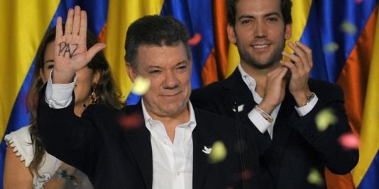 Juan Manuel Santos a été réélu président de la Colombie