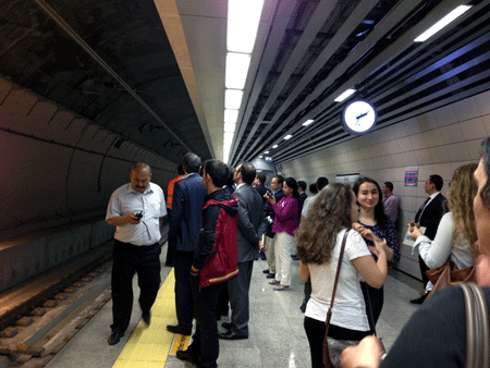 Marmaray Tunnel Connecting the Asian and European continents underwater