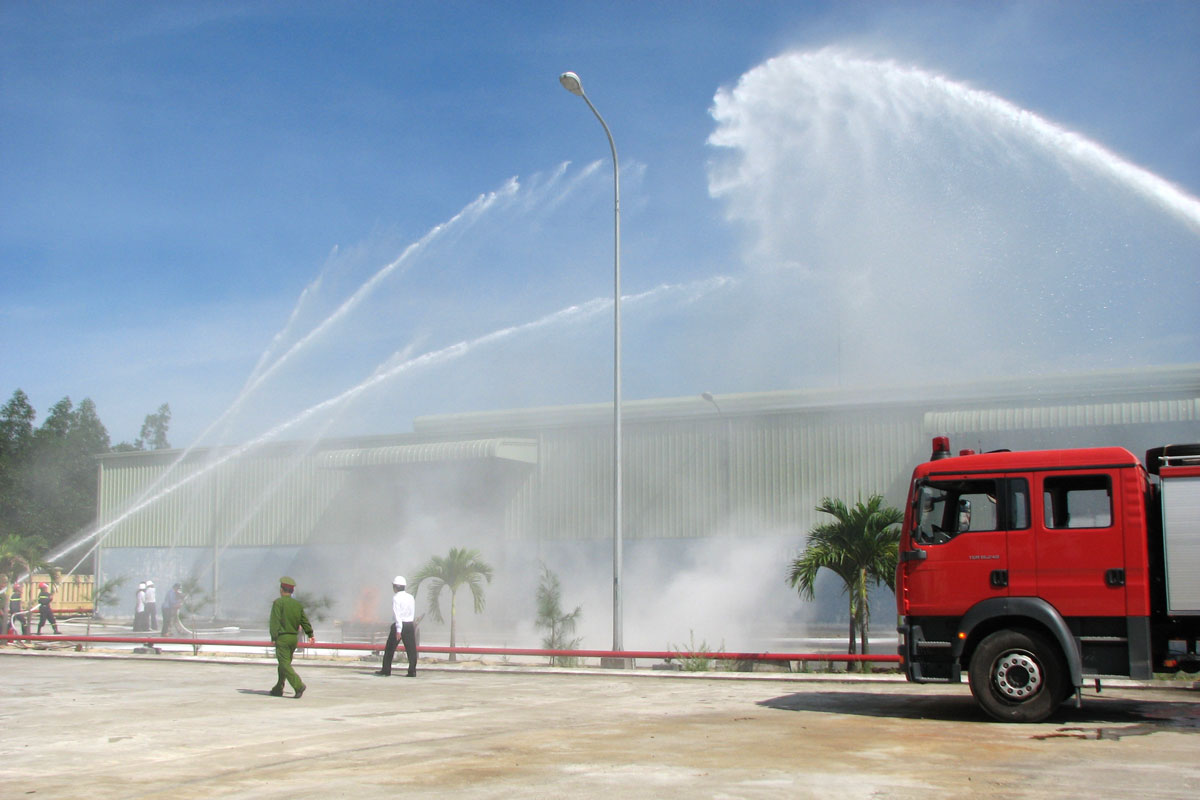 Lực lượng Cảnh sát Phòng cháy chữa cháy tỉnh Vĩnh Phúc thực hiện tốt công tác an toàn của ngành