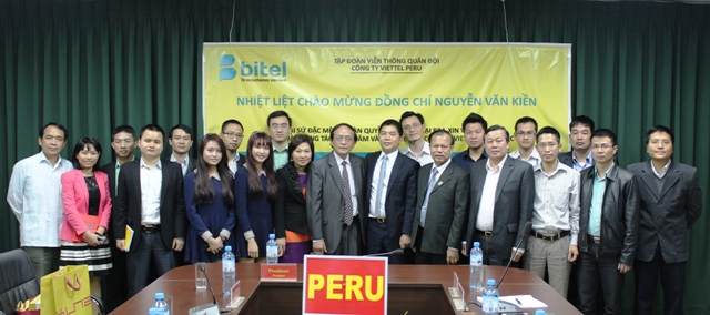 Thông tin về tình hình biển Đông cho cán bộ, công nhân viên Viettel đang làm việc tại Peru