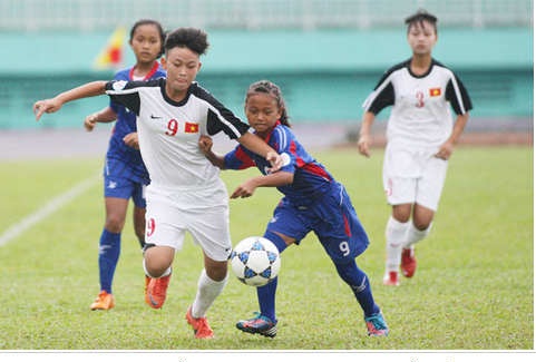 Championnat de football féminin U14 d’Asie du Sud-Est à Hô Chi Minh-Ville
