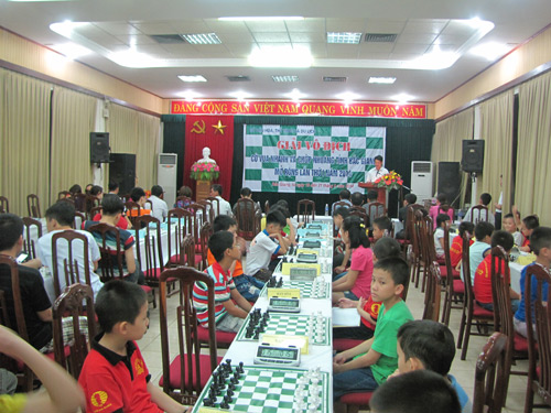 广宁省参加北江国际象棋快棋和超快棋锦标公开赛