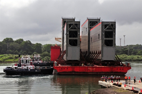 Premiers tests sur le Canal de Panama élargi dans un an