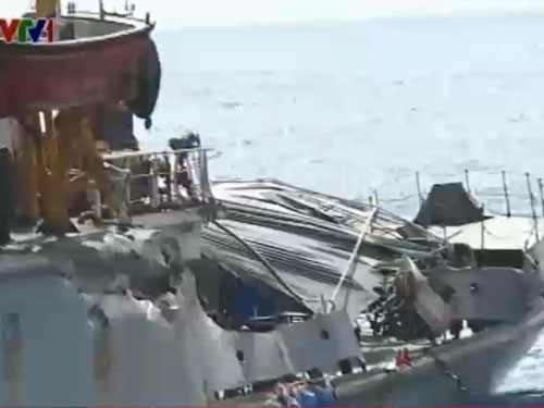 Un remorqueur chinois endommage un navire vietnamien