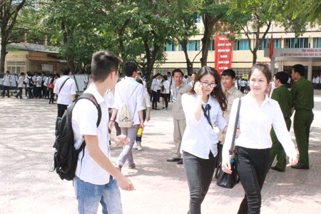 Đề thi môn Toán vừa sức với các thí sinh